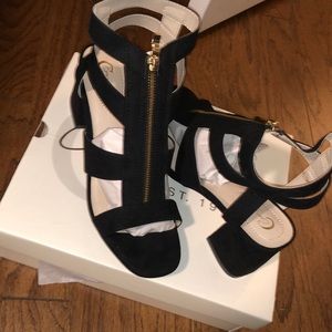 Catos black heeled sandals